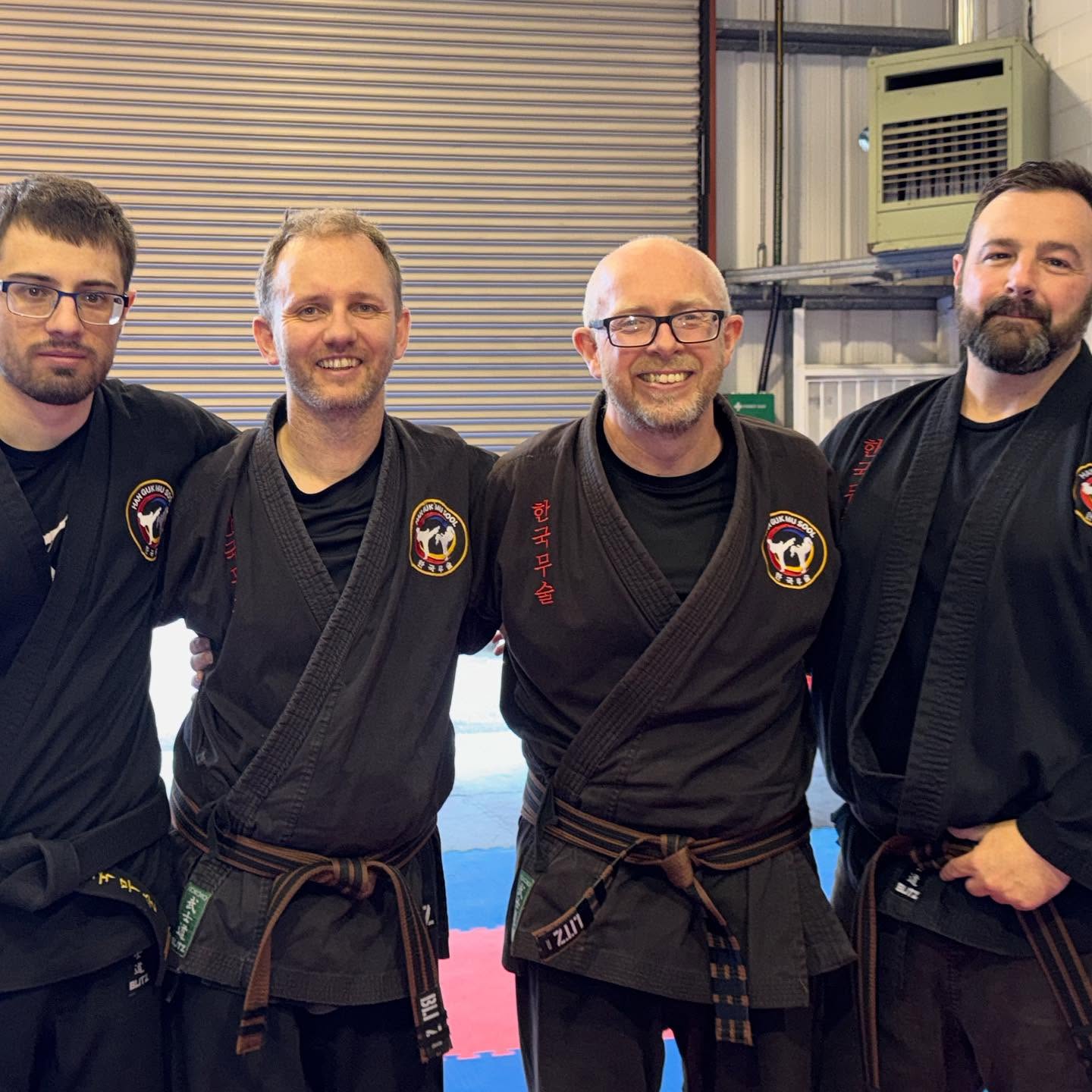 Students at the dojang
