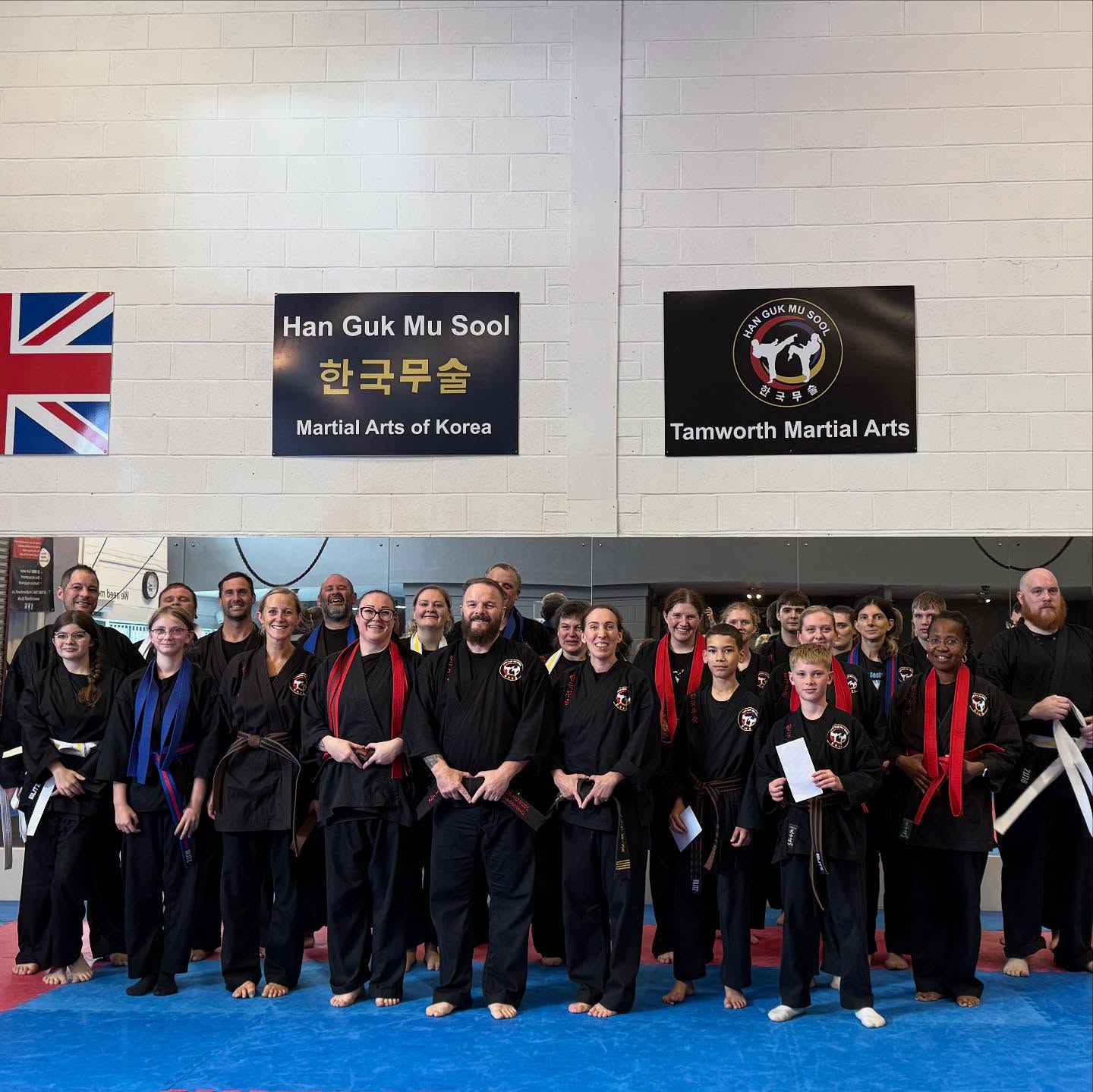 Martial arts training
